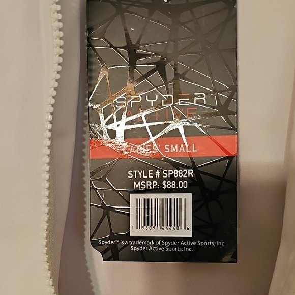 Spyder Women's Light Beige Utility Jacket - Picture 2 of 3